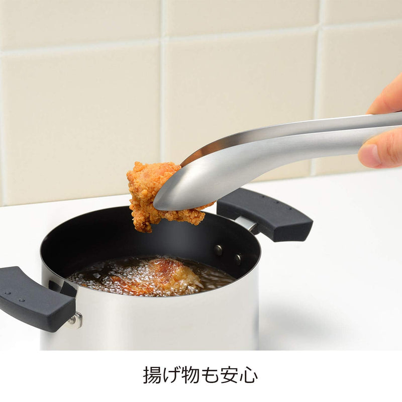 Oaks Reye LS1535 Morifuku Tongs, Light Force for Firm Grip, Stainless Steel, Made in Japan No Box - BeesActive Australia
