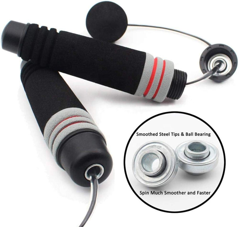 Jump Rope Weighted Cordless Fitness Ropes Skipping Ropeless Indoor Weight Exercise Training Jumping Rope - BeesActive Australia