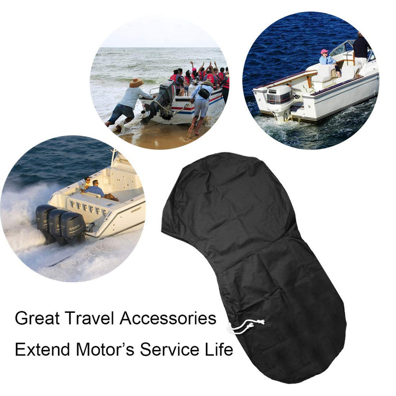 Motor Cover, Full Outboard Engine Cover, Waterproof Boat Motor Cover (Fits 6-15 HP) - BeesActive Australia