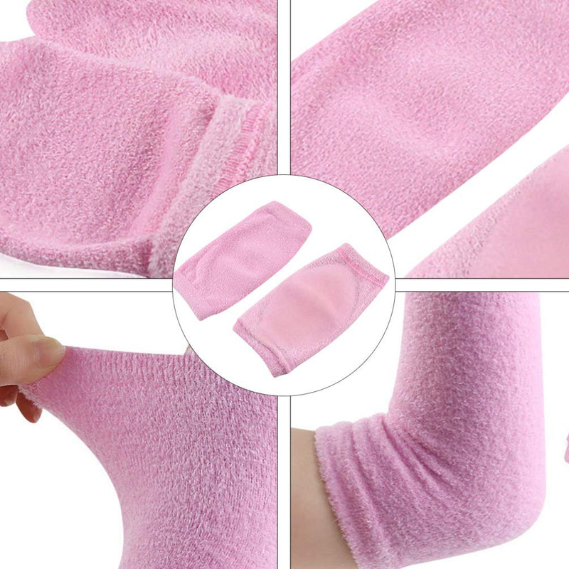 Healifty 2 Pairs of Elbow Gel Cover Moisturising Elbow Sleeves Exfoliating Soften Dry Cracked Skin Arm Protection - BeesActive Australia