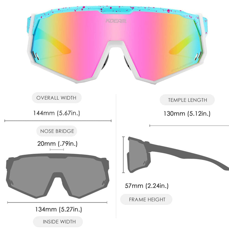 TOTOSALL Vipers Style Sunglasses, Baseball Sunglasses For Man An Woman,UV400 Polarization Sunglasses,Cycling, Running,driving Nx1 - BeesActive Australia