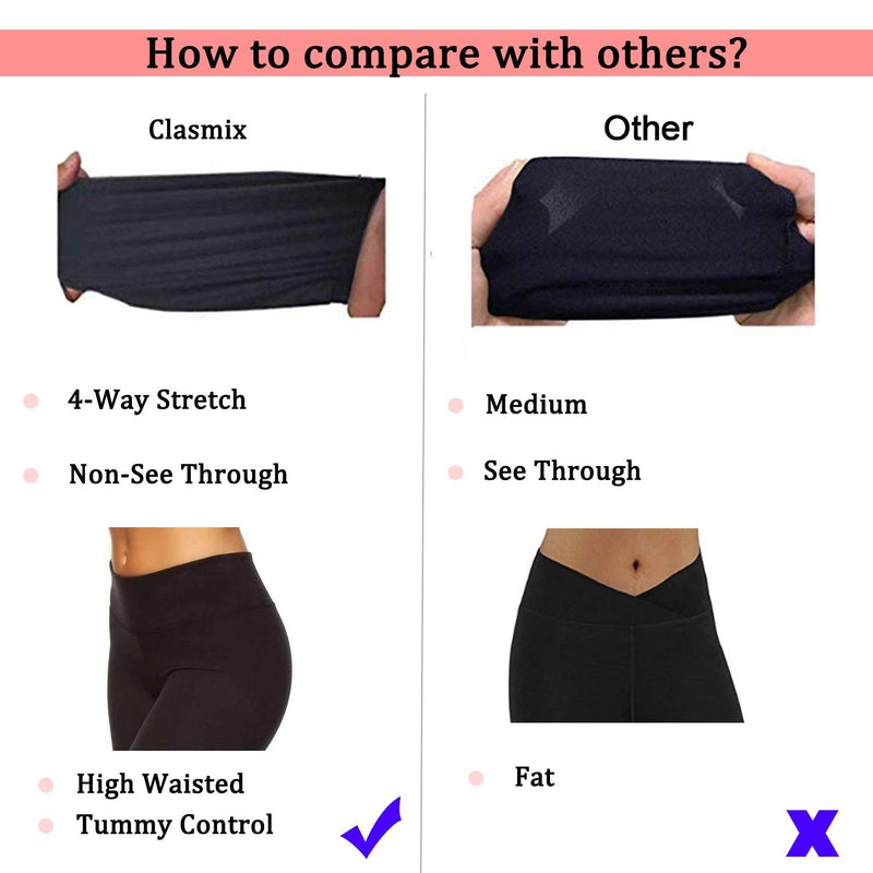 High Waisted Leggings for Women-Womens Black Seamless Workout Leggings Running Tummy Control Yoga Pants Reg&Plus Size 1a-3 Pack Black Small-Medium - BeesActive Australia