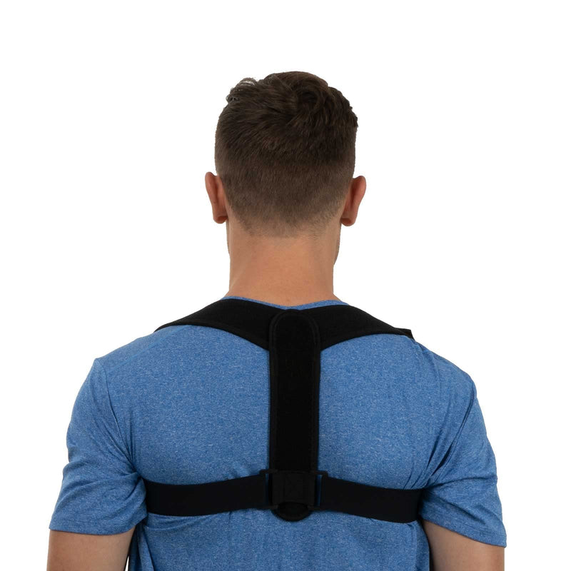 Posture Corrector for Women and Men,Adjustable Upper Back Brace, Breathable Back Support straightener, Providing Pain Relief from Lumbar, Neck, Shoulder, and Clavicle, Back Large - BeesActive Australia
