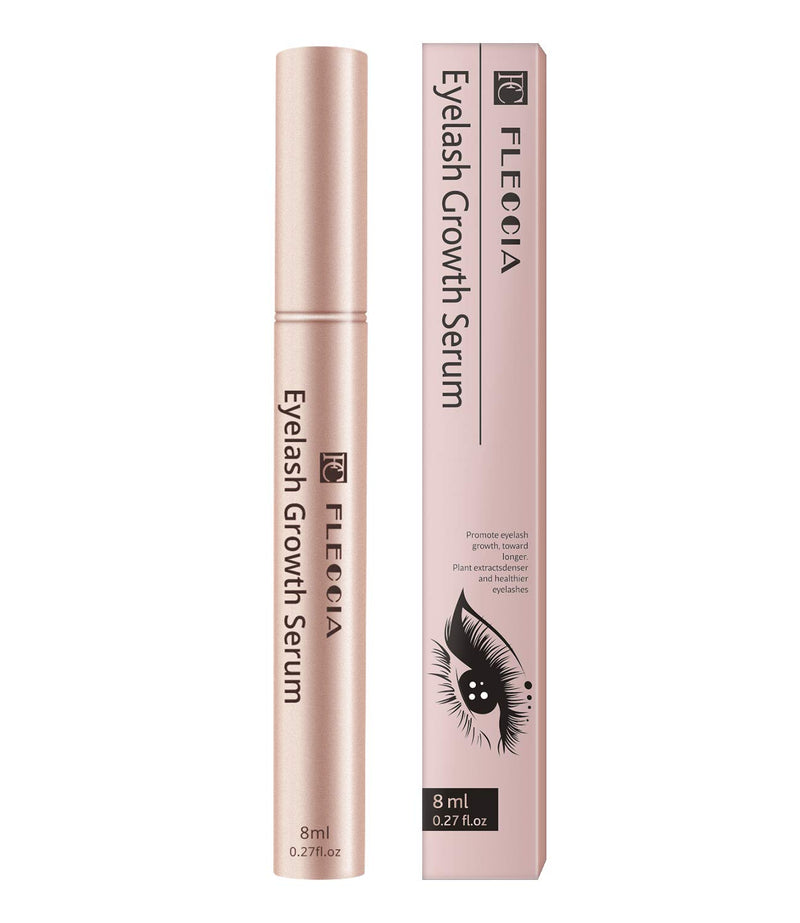 Eyelash Growth Serum & Eyebrow Enhancer Contains Natural Growth Peptide and Biotin, Lash Boost with Hypoallergenic for Long and Thick (8ml) - BeesActive Australia