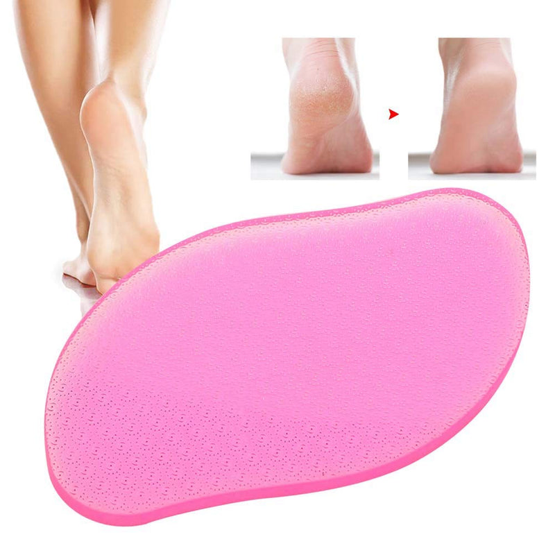 Nano Glass Foot File, Reusable Dead Skin Callus Remover Pedicure Tools Nail File(pink) pink - BeesActive Australia