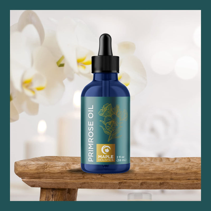 Pure Evening Primrose Oil for Skin - Cold Pressed Therapeutic Grade Face and Hair Oils for Skin Hydration - Use in DIY Skin Care to Moisturize Dry Flaky Skin and as a Carrier Oil for Essential Oils - BeesActive Australia
