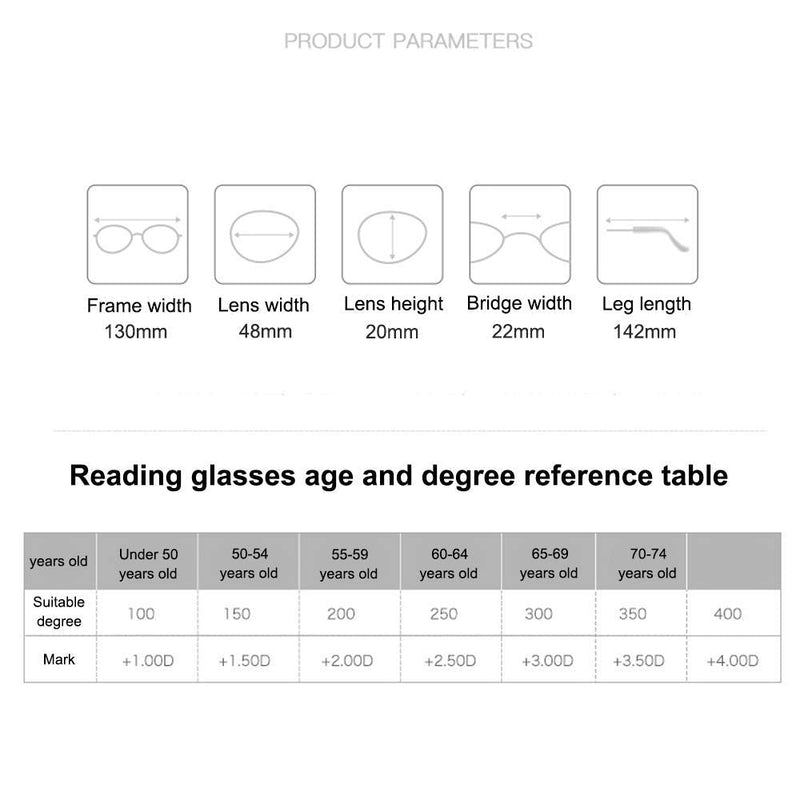 KoKoBin Half Frame Reading Glasses Spring Hinges for Men Women Slim Half Moon Lens Readers Metal Semi Rimless eyewear Black/Gray 3.0 Dioptres - BeesActive Australia
