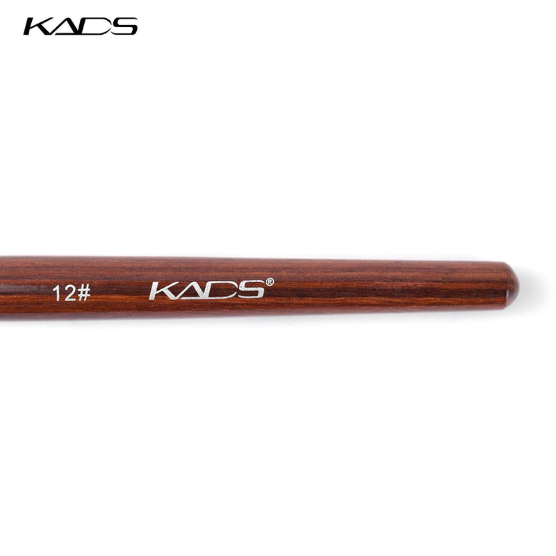 KADS Kolinsky Sable Pen Red Wood Acrylic Brush for Nail Art Nail Art Manicure Tool Acrylic Nail Brushes-12# size12 - BeesActive Australia