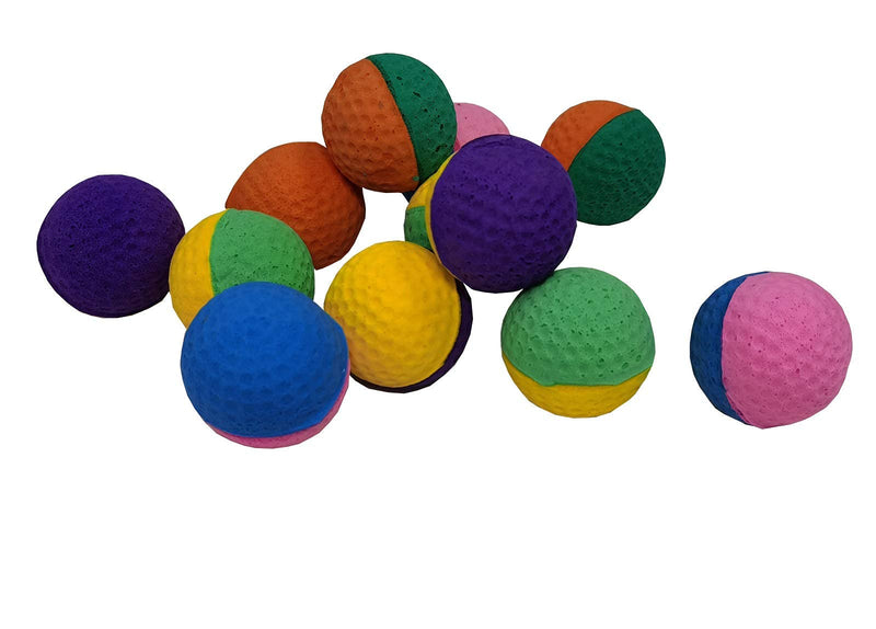 Pet Ball Foam Sponge Ball Cat Toy Soft Bouncy Noise Free Pet Ball Foam Sponge Ball - BeesActive Australia