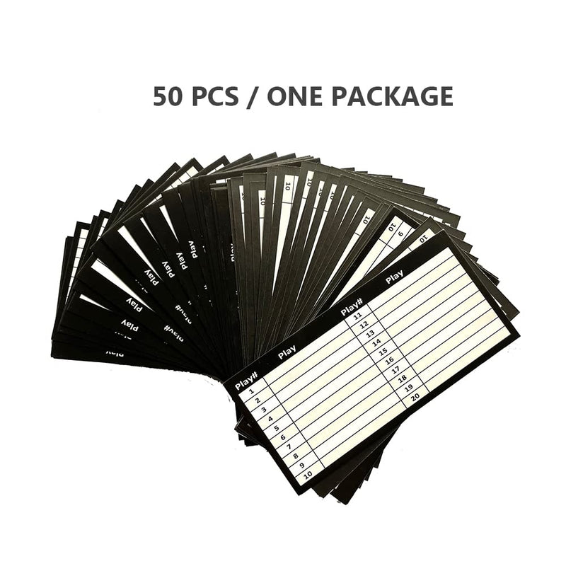 CAREWORX Playbook Wristband Inserts Wrist Coach Play Cards Sheets - BeesActive Australia