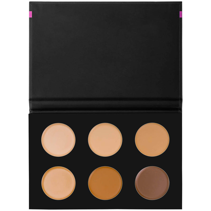 SHANY Foundation/Cream Contour & Highlighting Palette - Layer 1 - Refill for the 6 Layer Mini Masterpiece Collection Makeup Set - BeesActive Australia