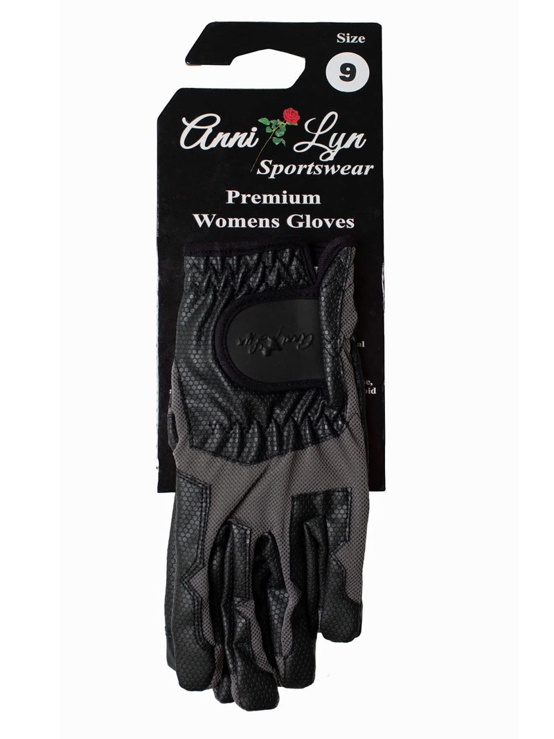 Anni Lyn Sportswear Women's Passage Riding Glove Medium Grey - BeesActive Australia