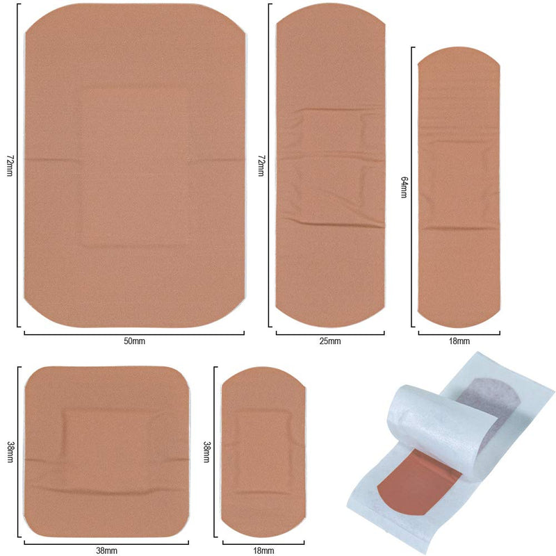 Safety First Aid Group HypaPlast Pink Washproof, Assorted (100) Sterile Hypoallergenic Assorted (100) - BeesActive Australia