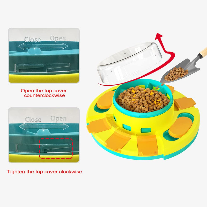 Dog Puzzle Toys,Slow Feeder Bowl Interactive Treat Dispensing Enrichment for IQ Training Mental Brain Stimulation,Easy Training for Puppies,Small Dog. button - BeesActive Australia