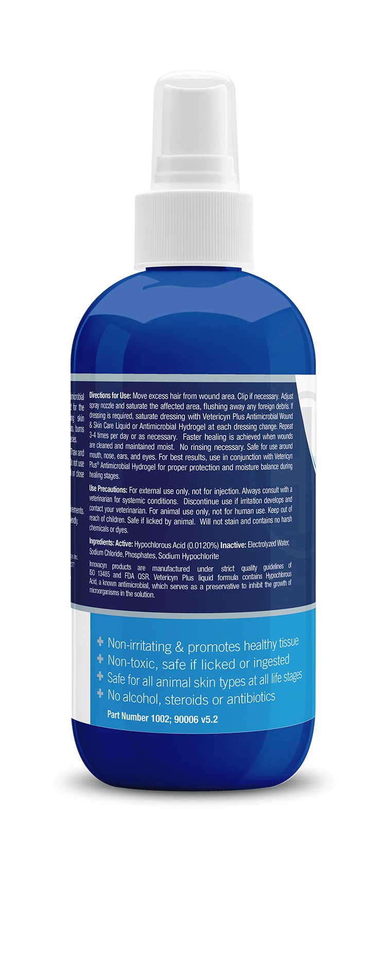 Vetericyn Plus Wound and Skin Care Spray for All Animals. 8 ounces. - BeesActive Australia