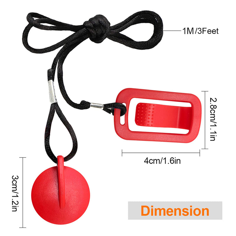 Treadmill Universal Magnet Safety Key for All NordicTrack, Proform, Image, Weslo, Reebok, Epic, Golds Gym, Freemotion, and Healthrider Treadmills Modern - BeesActive Australia
