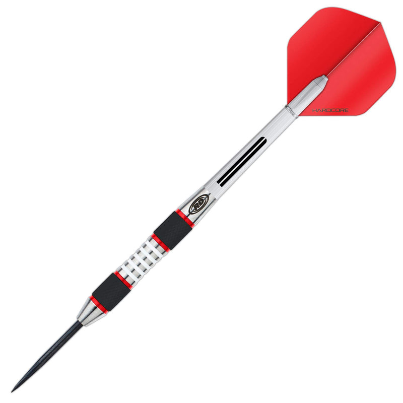 [AUSTRALIA] - RED DRAGON Evos Tungsten Steeltip Darts Set Available in 24g, 26g, 28g with Flights, Stems and Wallet 24.0 Grams 