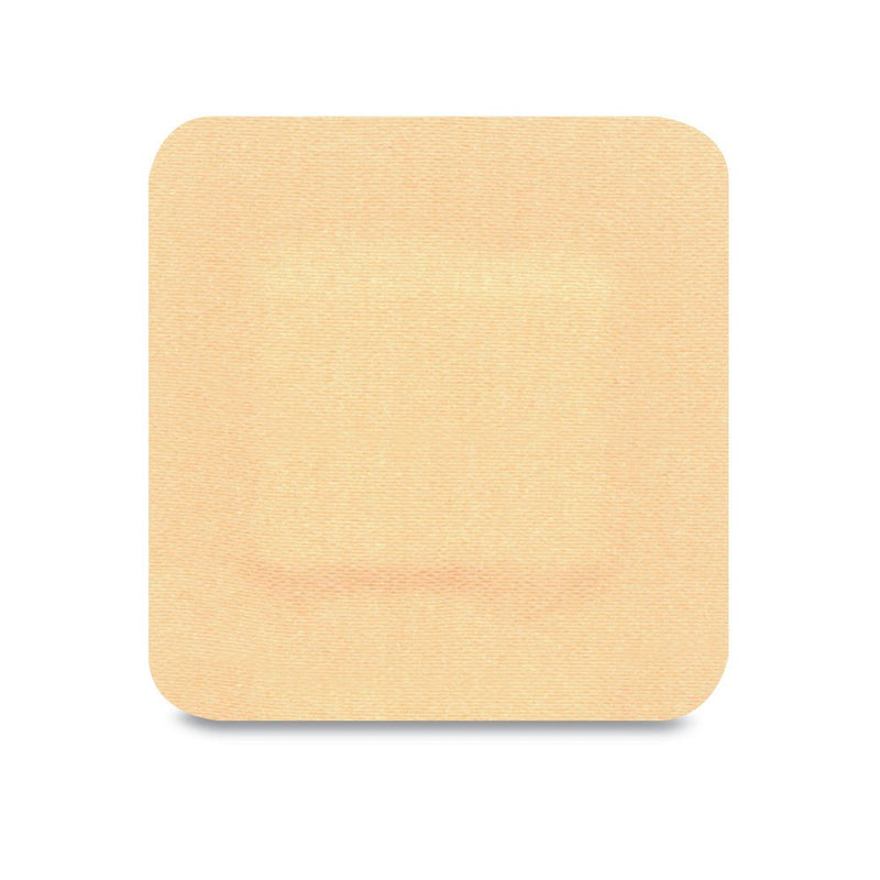 Reliance Medical - DENTAPLAST Advanced Fabric Plasters - Protective, Sterile, Brown Dressings to Soothe And Heal, With Stretchable, Water-Repellent Fabric, Box of 100 (4 cm x 4 cm) 4x4 cm (Pack of 100) - BeesActive Australia