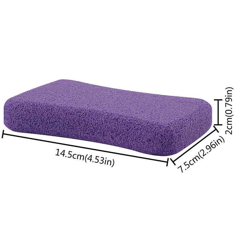 CHRUNONE Foot Pumice, Foot Pumice Stone for Feet Hard Skin Callus Remover and Scrubber, Pumice Stone Pedicure Tools (4 PCS) - BeesActive Australia