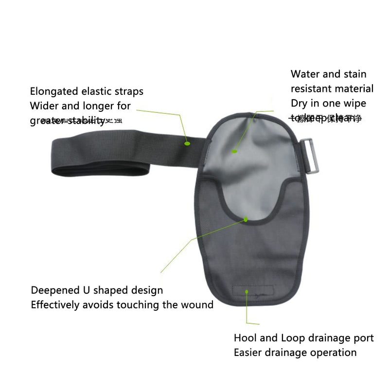 Colostomy Bag Cover Waterproof Adjustable Portable Practical Use Stretchy Ostomy Pouch Cover for Stoma Urostomy Ileostomy Bag - BeesActive Australia