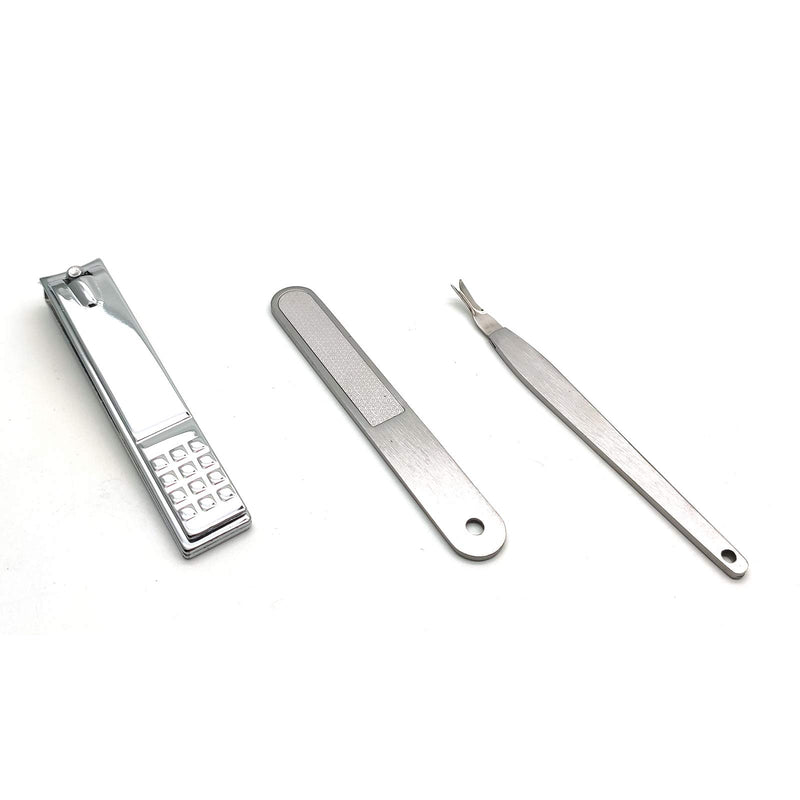 Nail Clippers for Thick Nails,3-Pack,Addlike Wide Jaw Opening Extra Large Toenail Clippers - BeesActive Australia