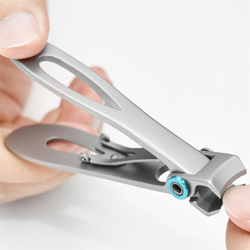 Nail Clippers, Professional Grade Stainless Steel Fingernail Toenail Clippers for Thick Nails, 15mm Wide Jaw Opening Nail Cutter for Men and Women with Nail File - BeesActive Australia