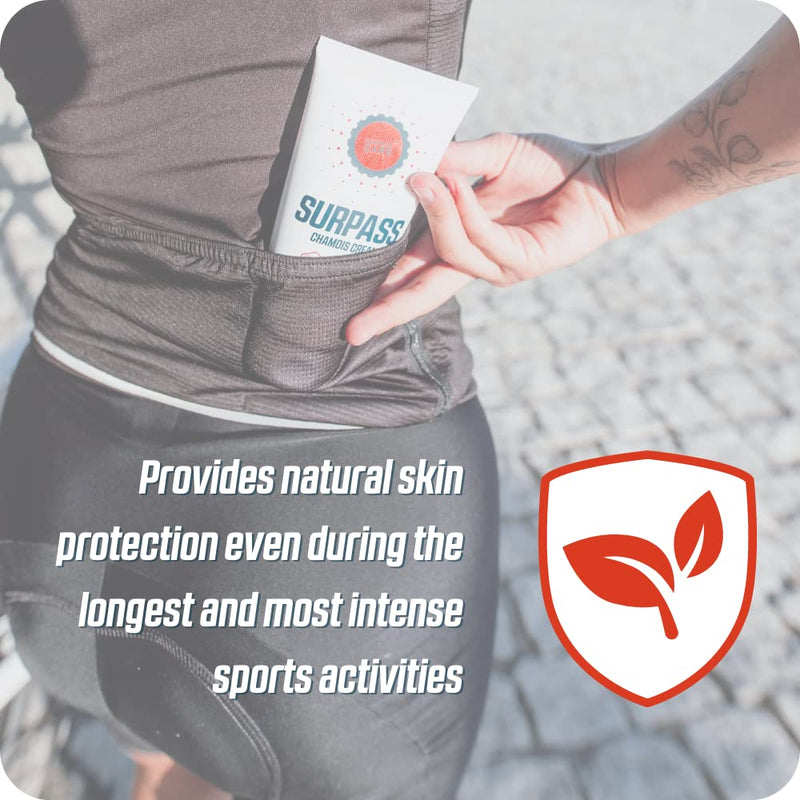 Surpass Cycling Bundle | Natural Chamois Anti-Chafing Cream & After-Ride Magnesium Recovery Gel for Enhanced Performance and Comfort on Long Rides | Activity Comfort & Faster Recovery (5.74+6.76oz) - BeesActive Australia