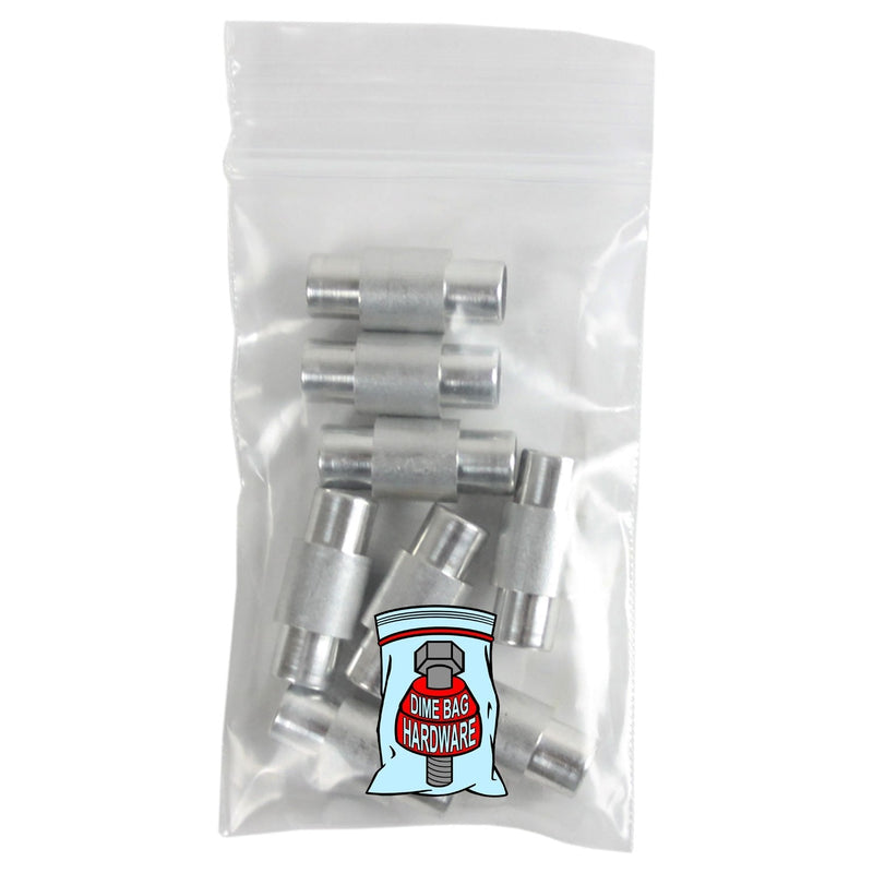 Dime Bag Hardware Inline Axle Aluminum Speed Spacer 8-Pack Spacers for 6mm Axles Roller - BeesActive Australia