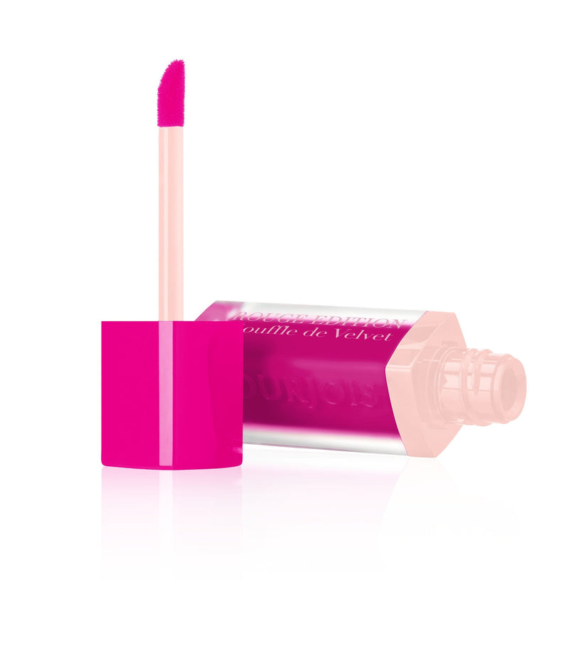 Bourjois Rouge Edition Souffle de Velvet Liquid lipstick 5 Fuchsiamallow Pinks, 7.7ml Fucshiamallow 05 7.7 ml (Pack of 1) - BeesActive Australia