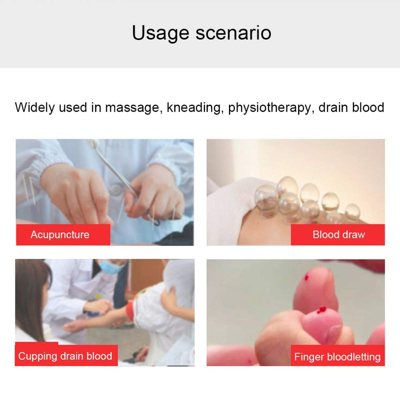 Blood Lancet Pen, Pure Copper Blood Lancing Cupping Blood Test Device Painless Lancing Pen Cupping Bloodletting Pen for Lancets - BeesActive Australia