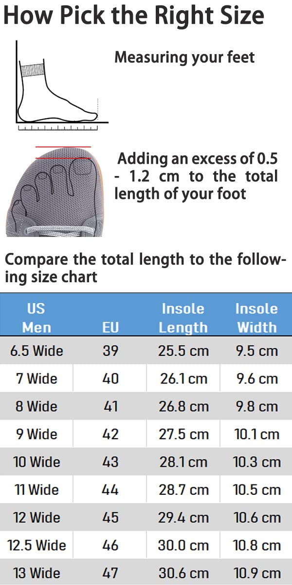 Joomra Men's Minimalist Barefoot Shoes Zero Drop Sneakers | Wide Toe Box 12.5 Wide W83 | Grey - BeesActive Australia