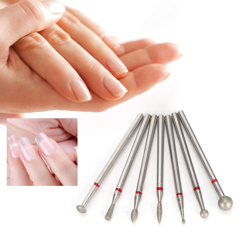 【𝐒𝐩𝐫𝐢𝐧𝐠 𝐒𝐚𝐥𝐞 𝐆𝐢𝐟𝐭】Stable Performance Nail Drill Bits, No Dust Pollution Nail Art Drill Bit, Perfect Grinding Beauty Salon for Home(NO.05) NO.05 - BeesActive Australia