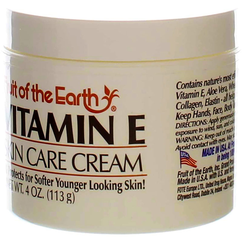 Fruit Of The Earth Fruit Of The Earth Vitamin E Skin Care Cream, 4 oz, Pack of 2 - BeesActive Australia