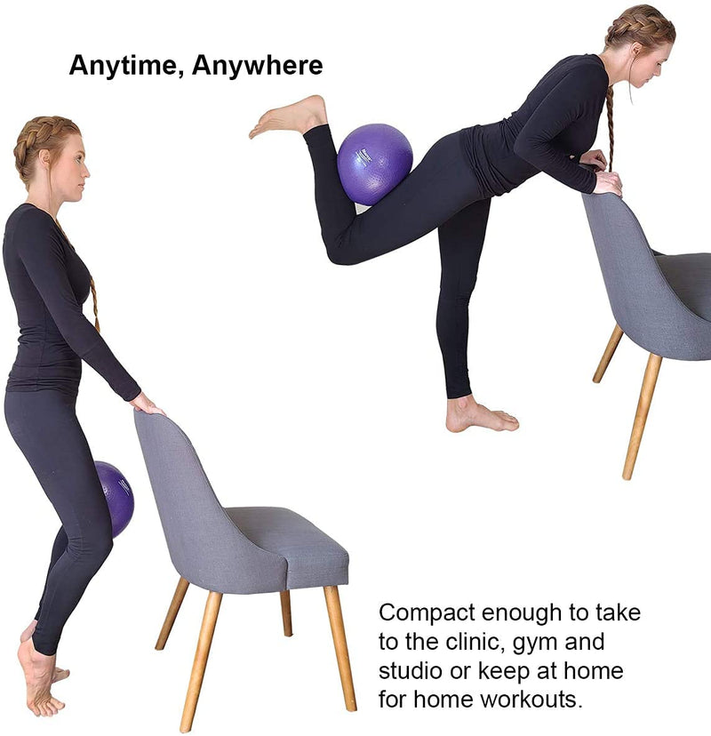 Balego® Pilates Mini Ball, Purple, 9 Inch - BeesActive Australia
