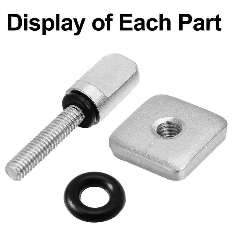 Ferraycle 6 Pieces Surfing Accessories No Tool Stainless Steel Fin Screw Thumb Fin Screw for Men Women Surfboard Surf Longboard Paddleboard and SUP - BeesActive Australia