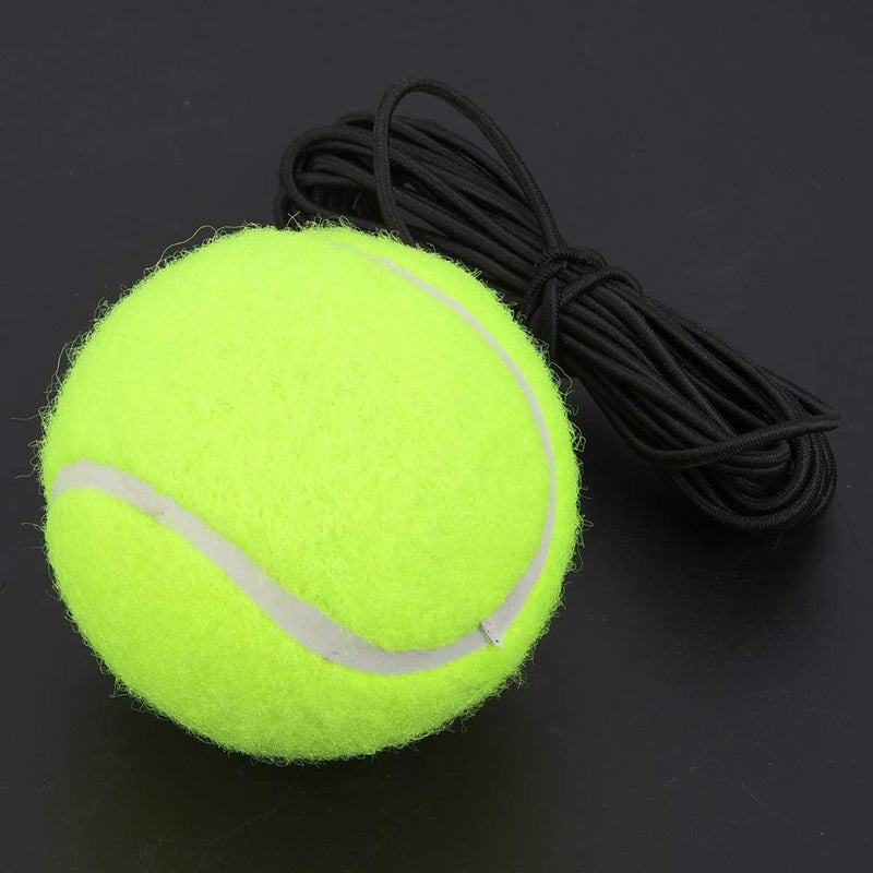 Chanmee Tennis Baseboard, Tennis Ball Trainer Set with Elastic Rope, Self-Study Tennis Rebound Power Base Tennis Trainer Tool Exercise Rebound Ball Trainer with Tennis for Beginner Kids Adults Ball - BeesActive Australia