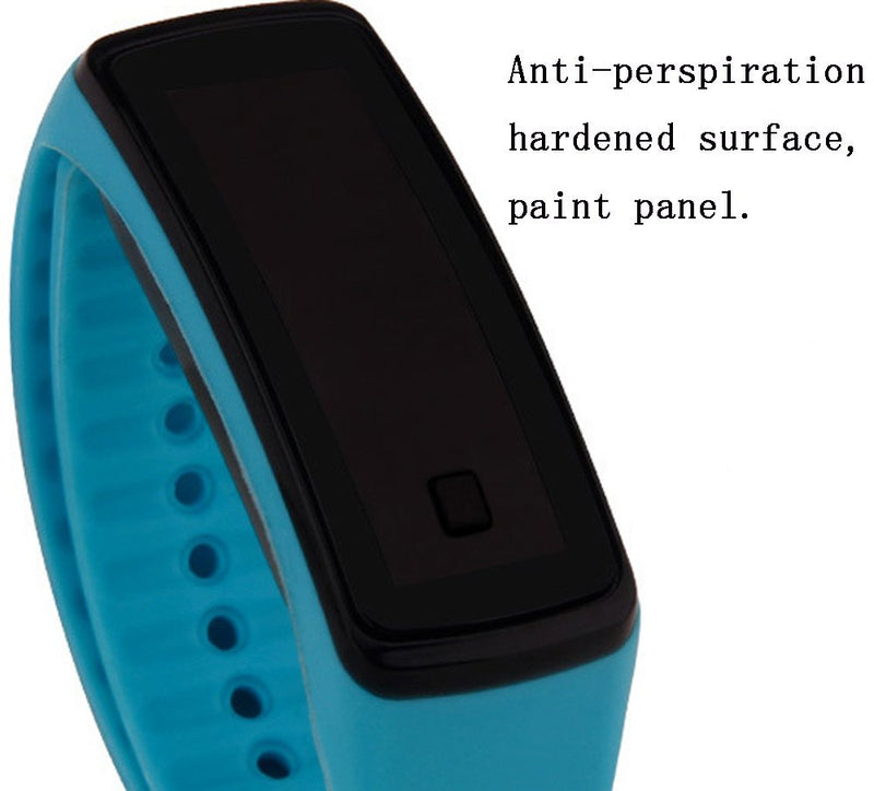 CdyBox Unisex Silicone LED Digital Creative Touch Screen Sport Watch Bracelet 10 Pack - BeesActive Australia