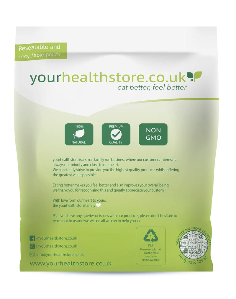 yourhealthstore Blond Psyllium Husks 300g, Whole, Non GMO, Gluten Free, High in Fiber, Vegan, Husks Not Powder, (Recyclable Pouch) - BeesActive Australia