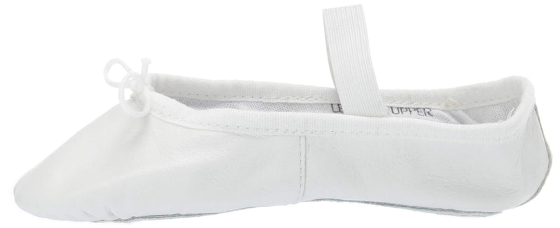 [AUSTRALIA] - Leo Girls' Ballet Russe Dance Shoe, White, 11.5 C US Little Kid 11.5 Little Kid 