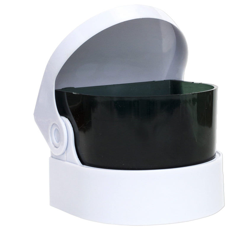Sonic Cleaner and Brush ~ Storage Container for Soaking and Cleaning Ortho Retainers, Dentures and More… (White Brush) White Brush - BeesActive Australia