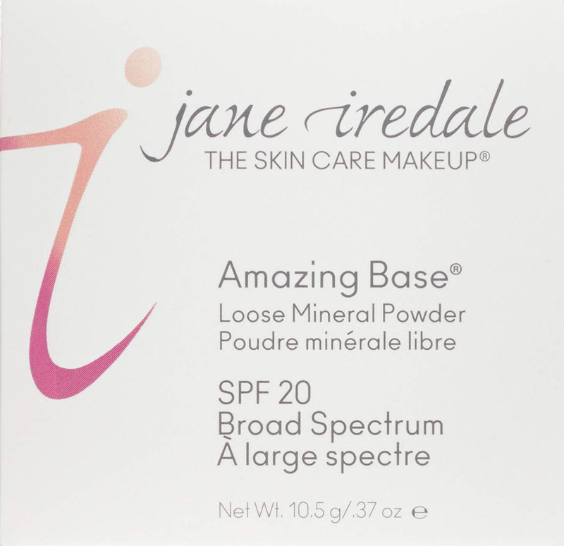jane iredale Amazing Base Loose Mineral Powder | Luminous Foundation with SPF 20 | Oil Free, Talc Free & Weightless | Vegan & Cruelty-Free Makeup Warm Silk - BeesActive Australia
