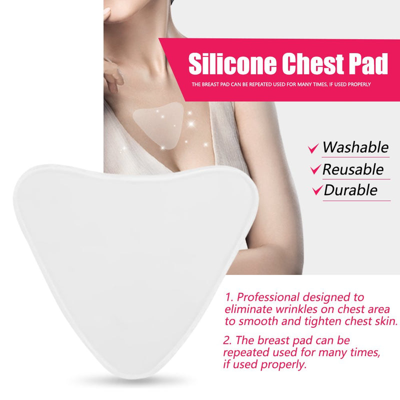 Anti Wrinkle Chest Pad, Silicone Transparent Breast Care Pads Reduce and Prevent Chest Wrinkles and Lines Smooths Your Skin Back to Youth - BeesActive Australia