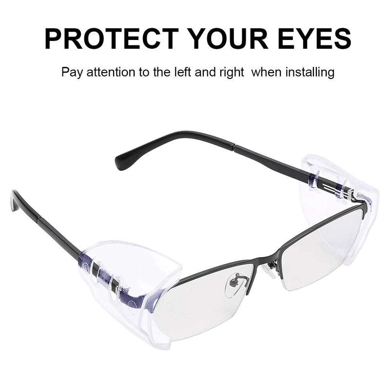 2/4/6/10 Pairs Glasses Side Shields For Eyeglasses,Side Shields For Prescription Glasses 2 - BeesActive Australia