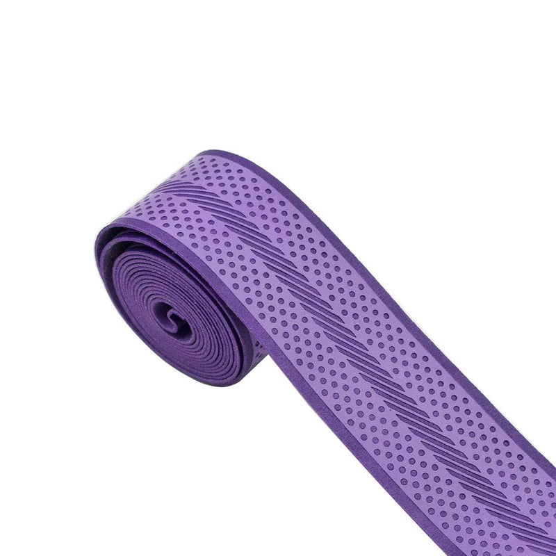 Xiaoyztan 5 Pcs Purple PU Anti-Slip Absorbent Racket Grip Tape for Tennis Badmiton - BeesActive Australia