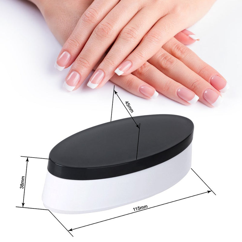 Anself French Nail Dip Container Dipping Powder Tray French Nail Smile Line Molding Mould Finger Guide - BeesActive Australia