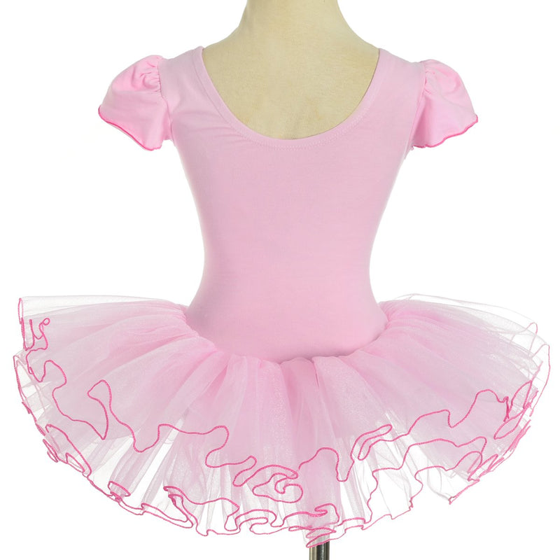 [AUSTRALIA] - Dressy Daisy Girls' Sequined Ballerina Shoe Ballet Tutus Fairy Dance Costumes Pink 5-6 