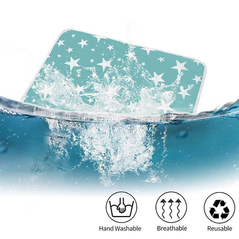 4Packs Guinea Pig Fleece Cage Liners, Guinea Pig Pee Pads - Absorbent Washable Reusable Bedding Pads, Hamster Cage Pee Pad for Small Animals, Guinea Pig Accessories - BeesActive Australia