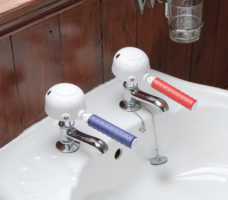 NRS Healthcare Derby Turners for Capstan/Crystal Taps 1 Pair (Eligible for VAT relief in the UK) - BeesActive Australia