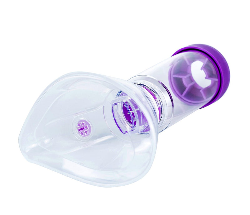 Inhaler Spacer Aerochamber Chamber for Adult,Children,Aroesol Asthma,Three Size for Choose (Large) L (Pack of 1) - BeesActive Australia