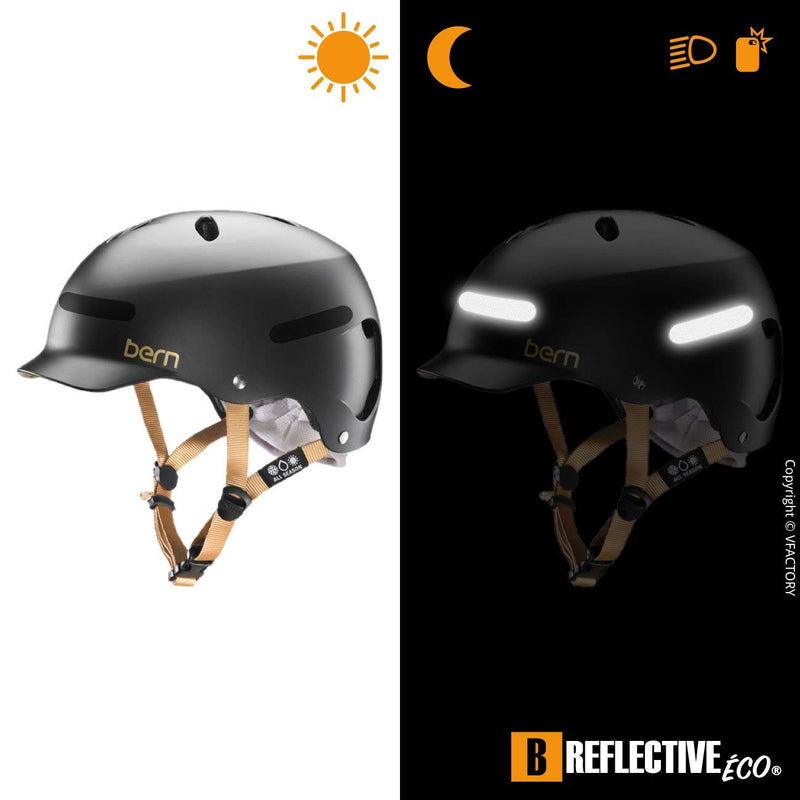 B REFLECTIVE Éco Basic, (2 Pack) 10 Retro Reflective Stickers kit, Night high Visibility Safety, Universal Adhesive for Bike/Stroller/Buggy/Helmet/Motorbike/Scooter/Toys, 7 x 1,8 cm, Black Set of 2 - BeesActive Australia